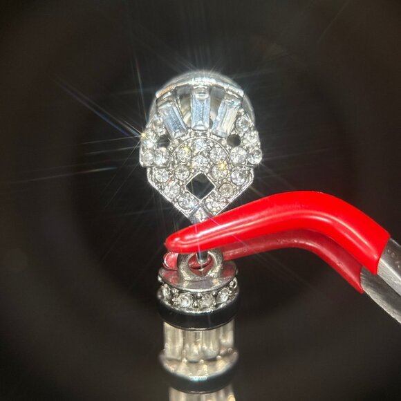 Kenneth Jay Sparkle Earrings - Picture 3 of 6